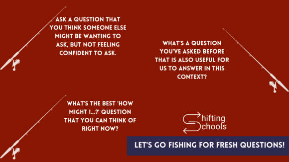 Fishing for Questions In our Classrooms